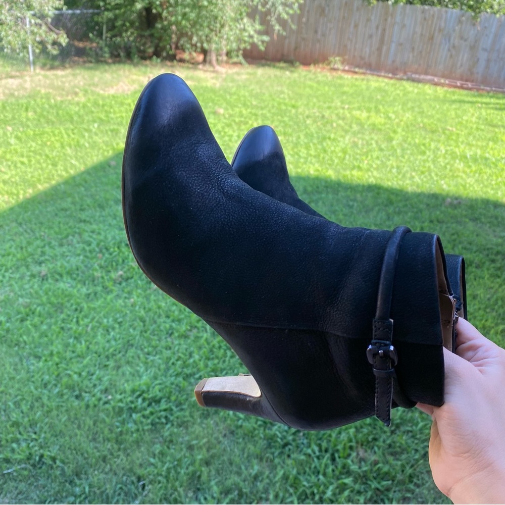 Ecco Black High Heel Booties
